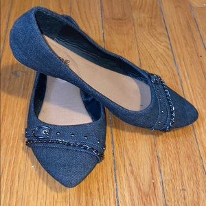 Charcoal Grey Flats